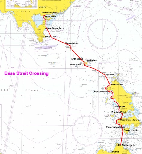 Bass Strait Map jpg